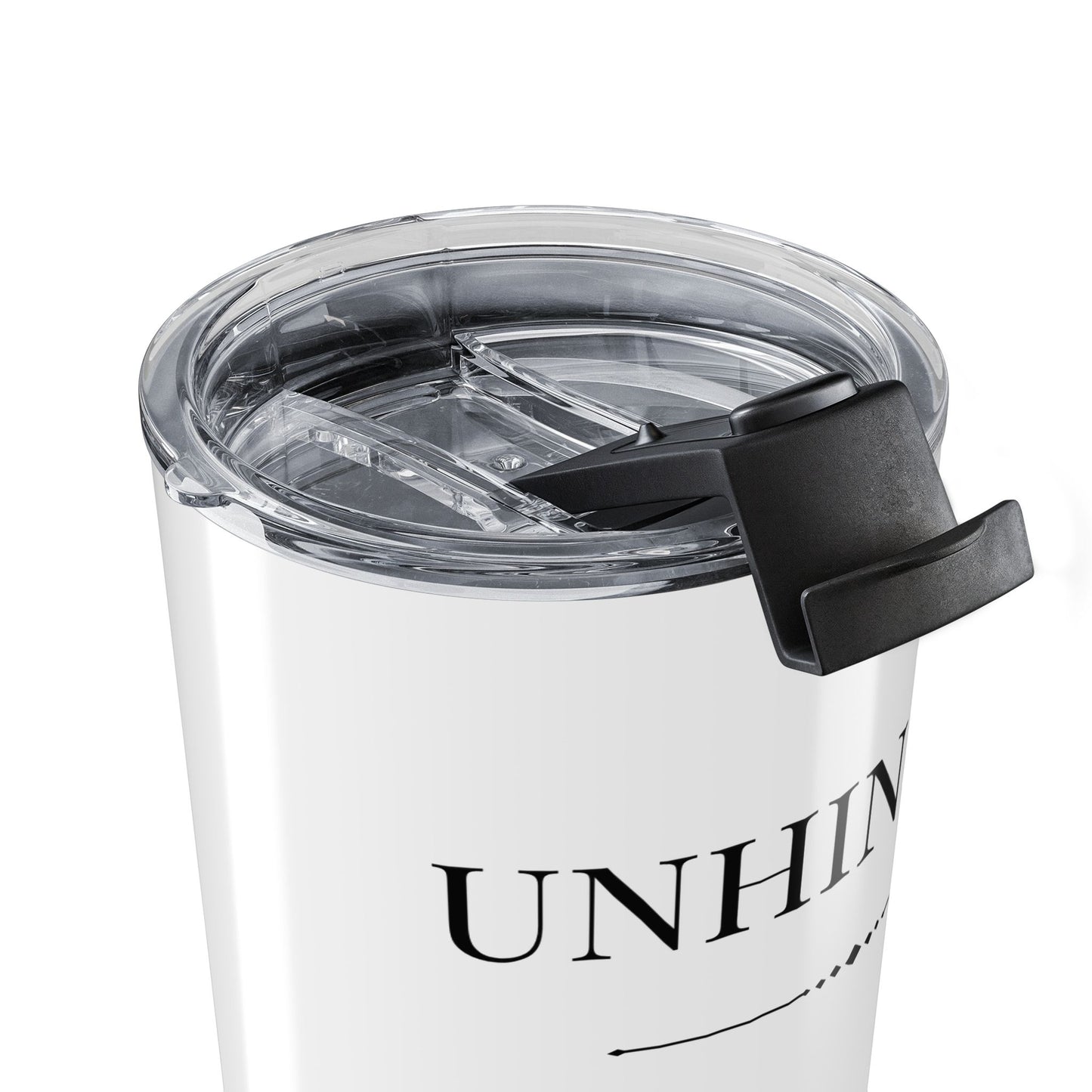 20oz Insulated Tumbler — Elegant Minimalist "Hinged" Script Design