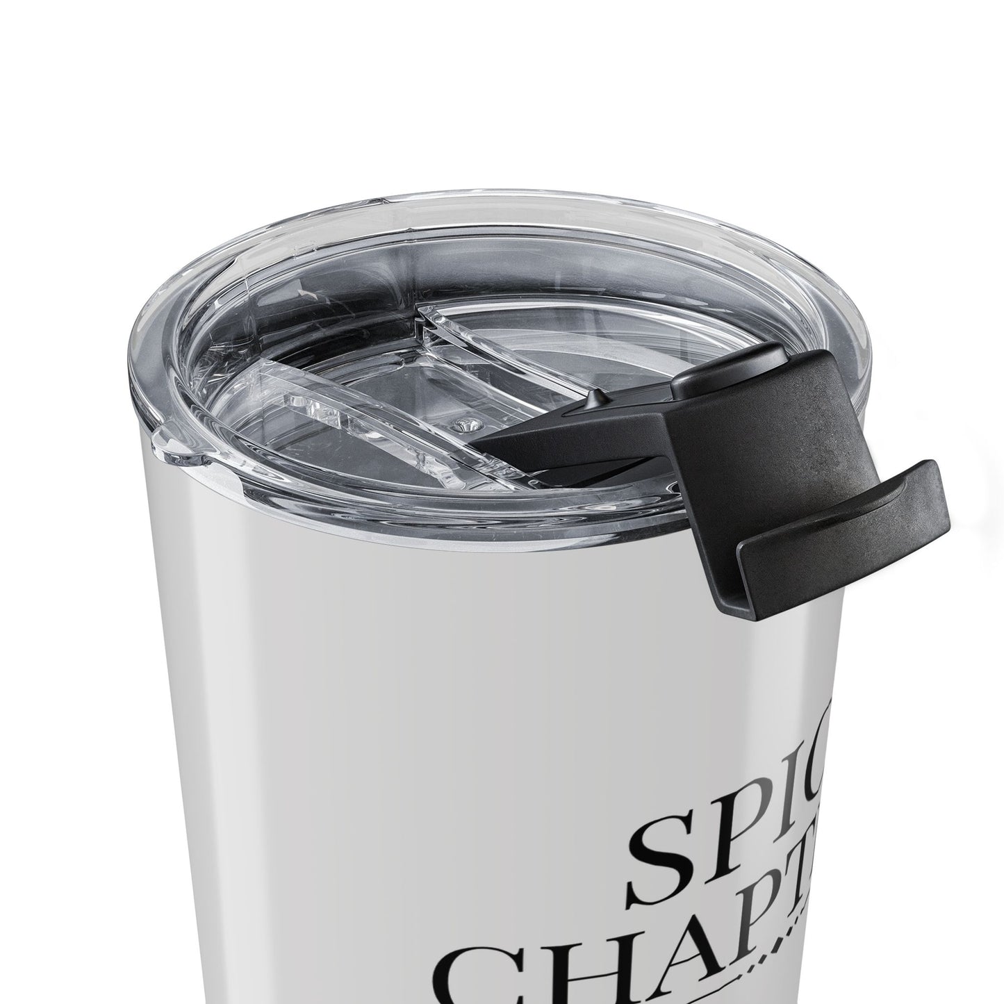 20oz Tumbler - "Spicy Chapters" Novel Lover Travel Mug