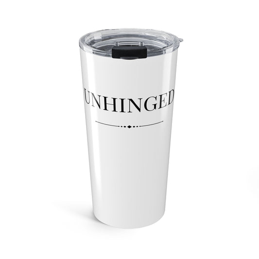20oz Insulated Tumbler — Elegant Minimalist "Hinged" Script Design
