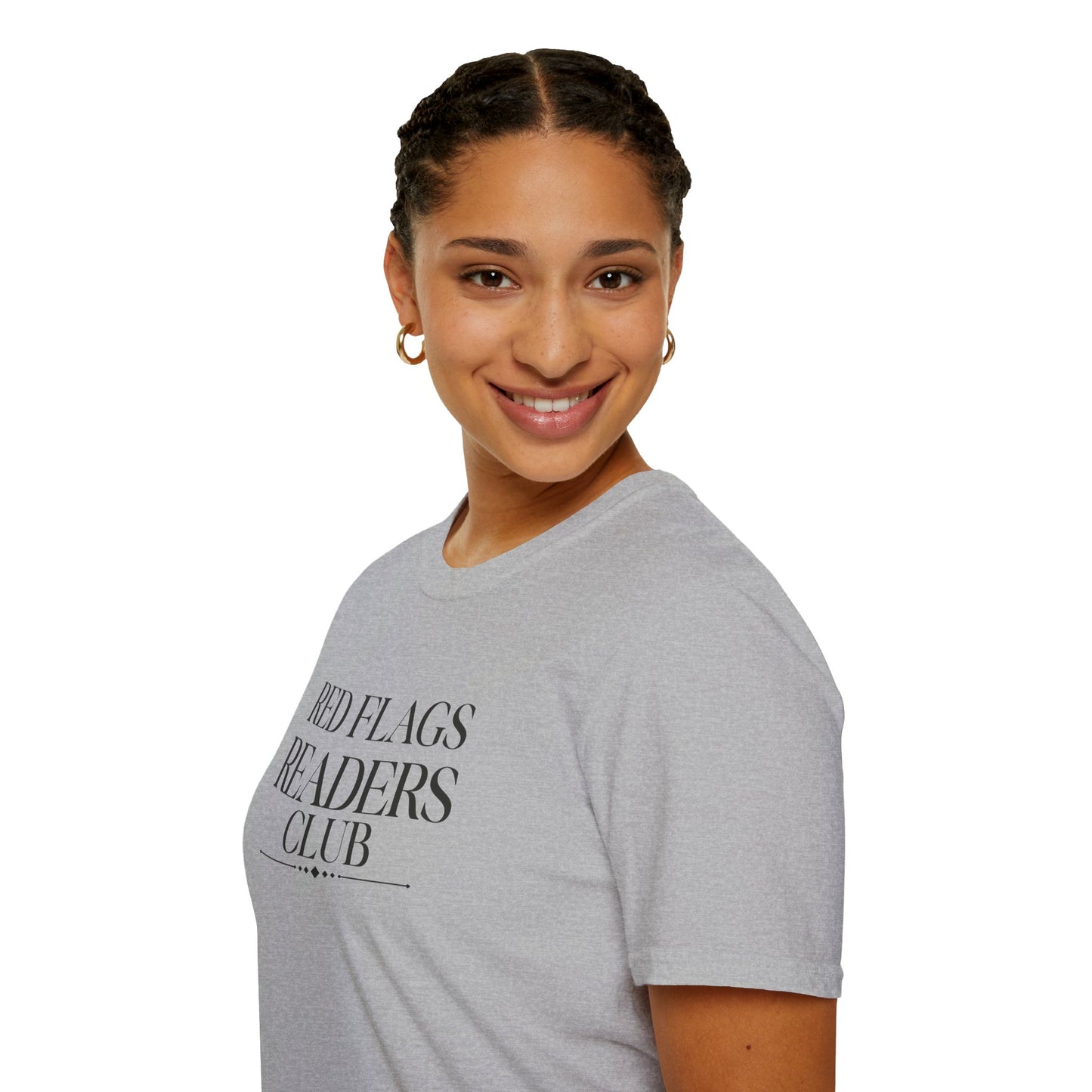 Red Flags Readers Club T-Shirt — Literary Book Lover Tee