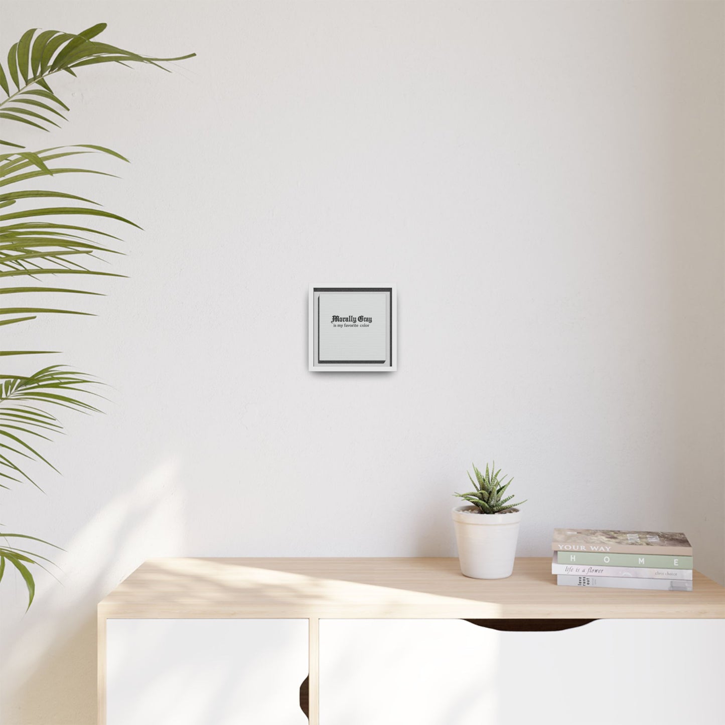 Morally Gray Collective Canvas Print — BookTok Feminist Wall Art