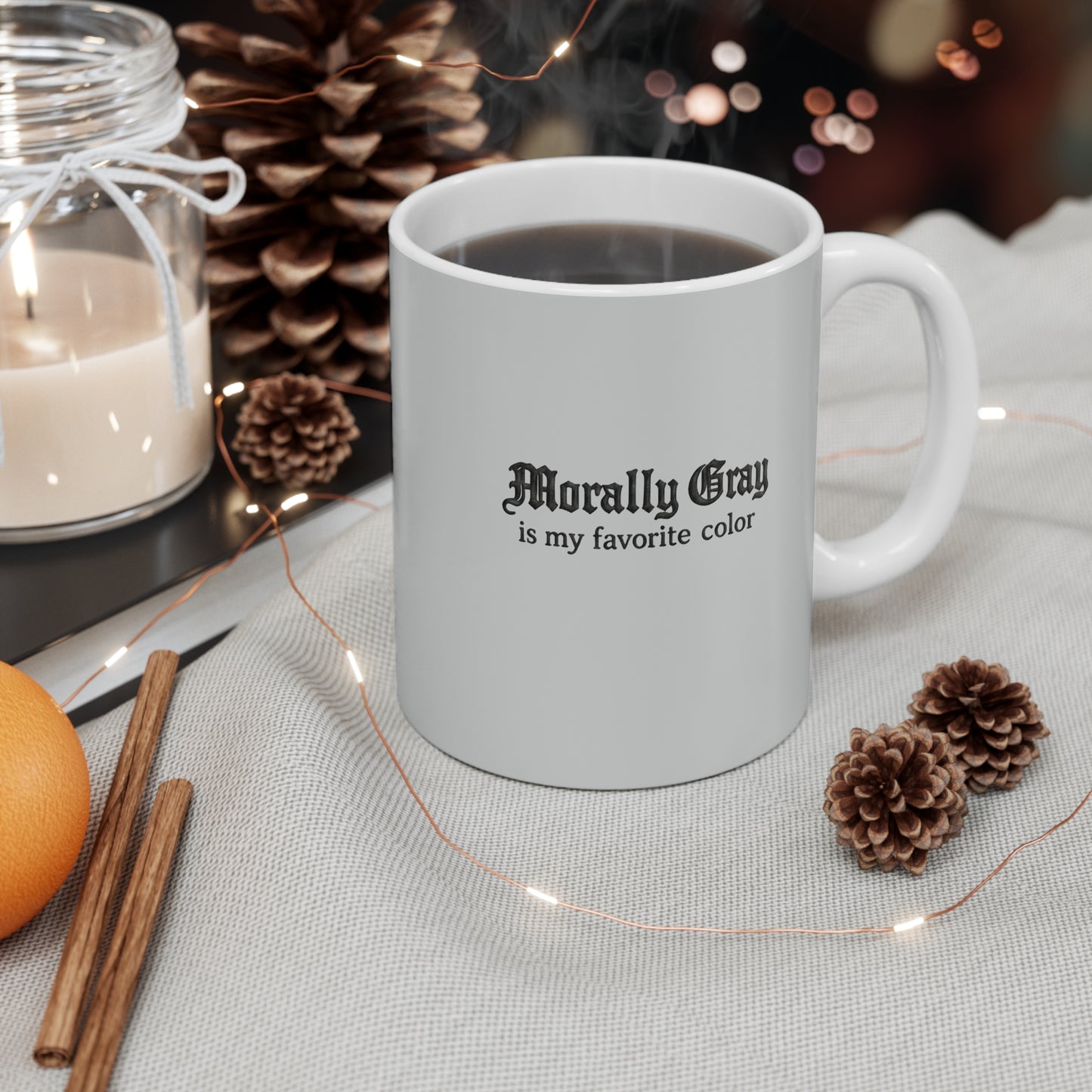 Morally Gray Collective Coffee Mug — BookTok Reader Gift 11oz