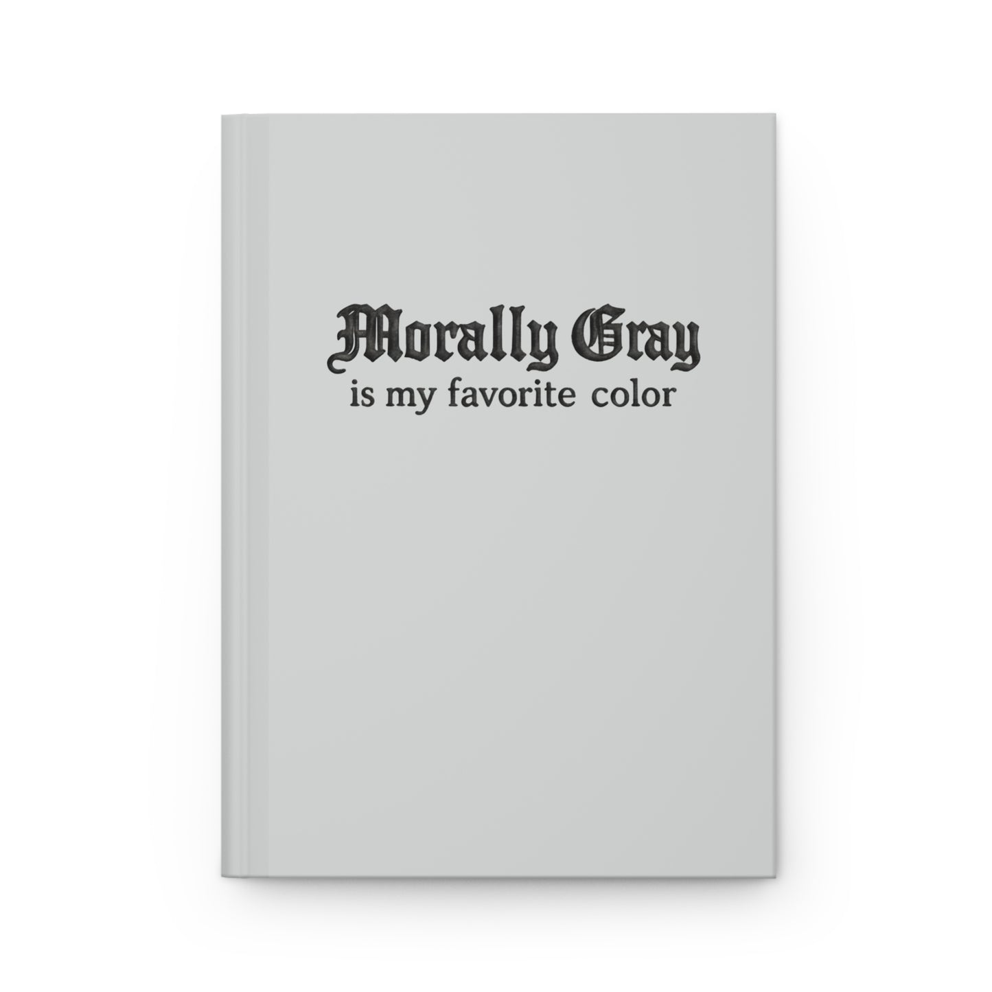 Morally Gray BookTok Journal — Reader Notebook Gift