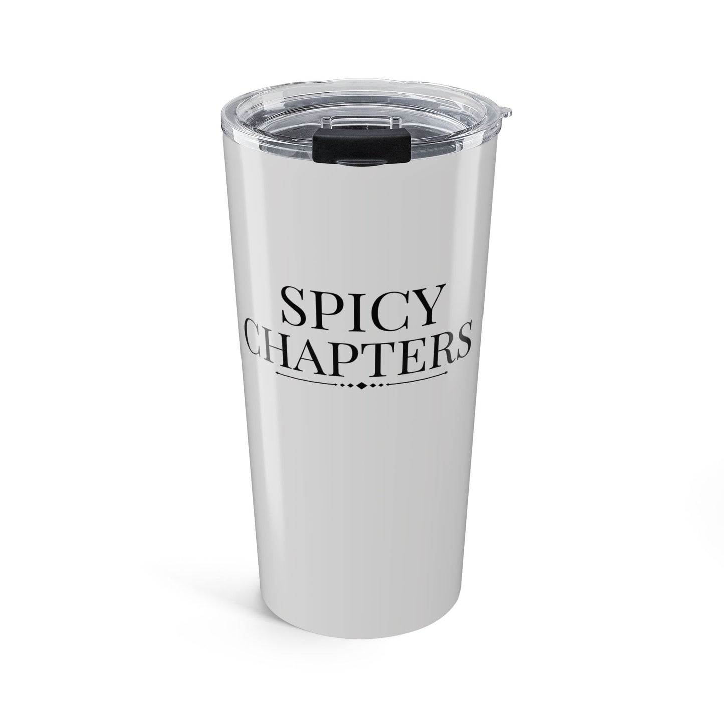 20oz Tumbler - "Spicy Chapters" Novel Lover Travel Mug