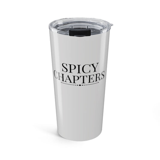 20oz Tumbler - "Spicy Chapters" Novel Lover Travel Mug