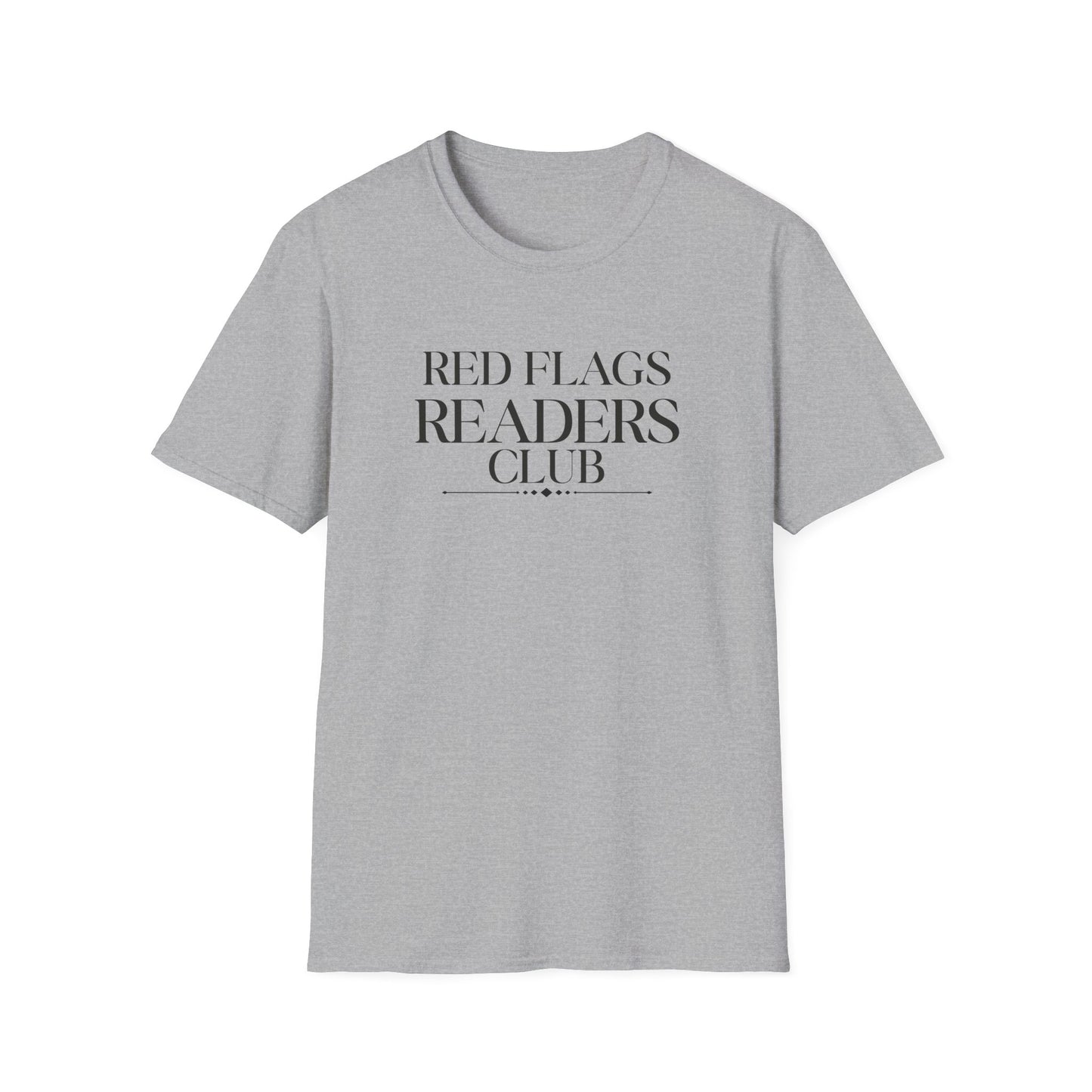 Red Flags Readers Club T-Shirt — Literary Book Lover Tee