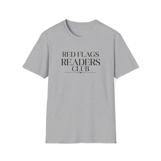 Red Flags Readers Club T-Shirt — Literary Book Lover Tee