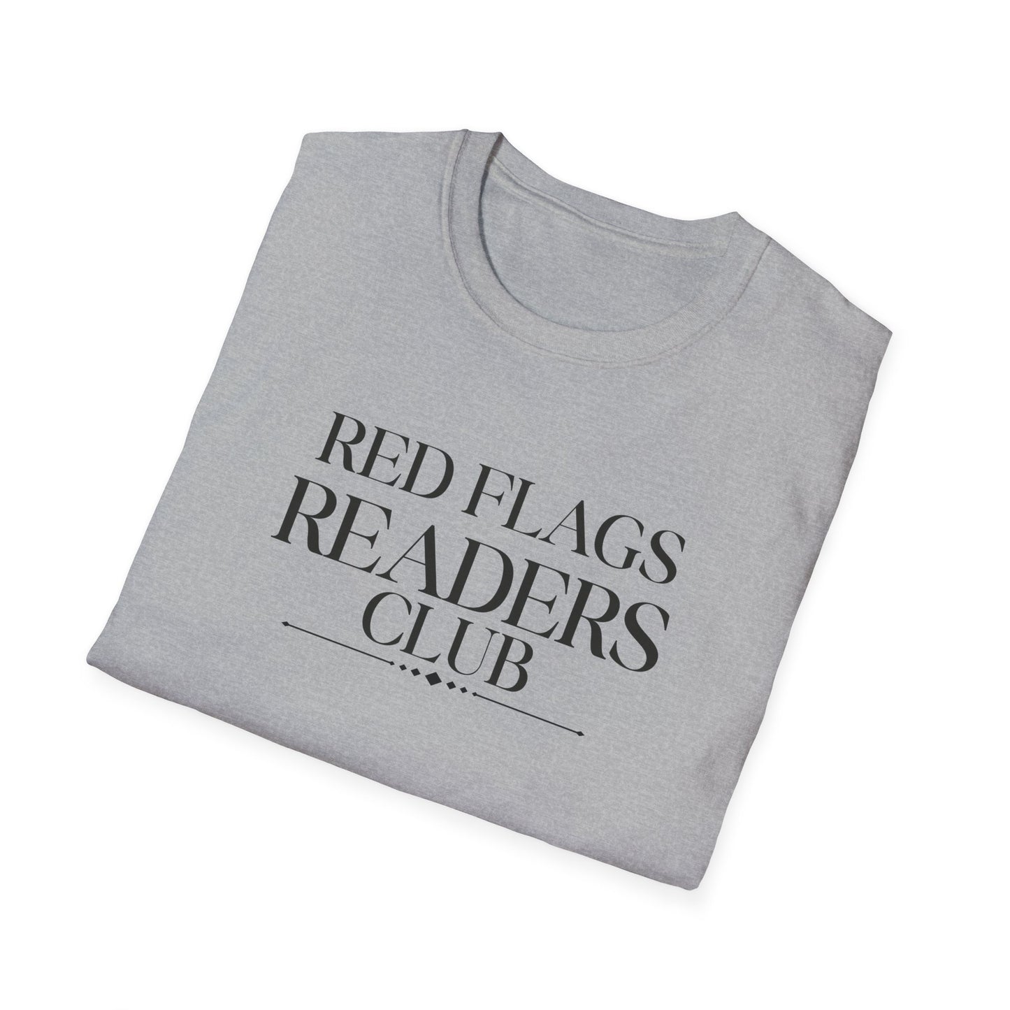 Red Flags Readers Club T-Shirt — Literary Book Lover Tee